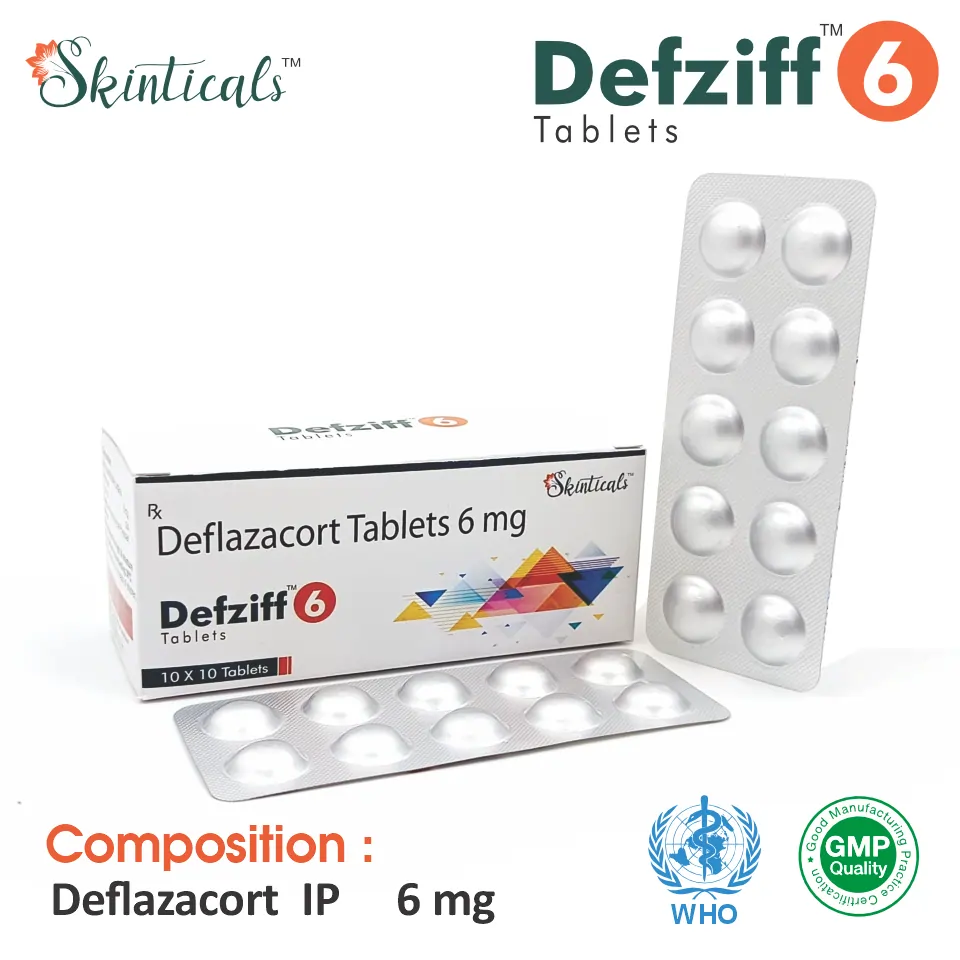 Defziff 6 Tablet at the best price in PCD Pharma Franchise for Anti-inflammatory